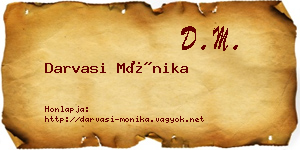 Darvasi Mónika névjegykártya